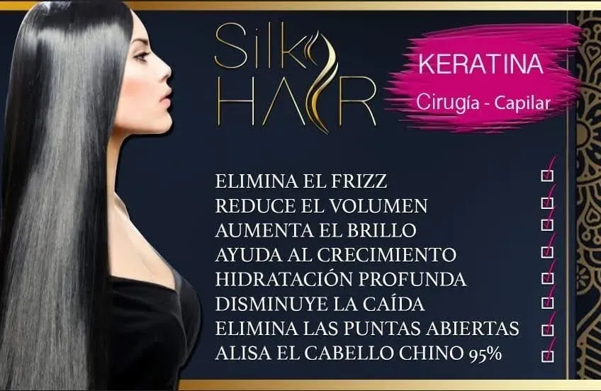 Kit De Alaciado Semipermanente - Cirugía Capilar Silky Hair