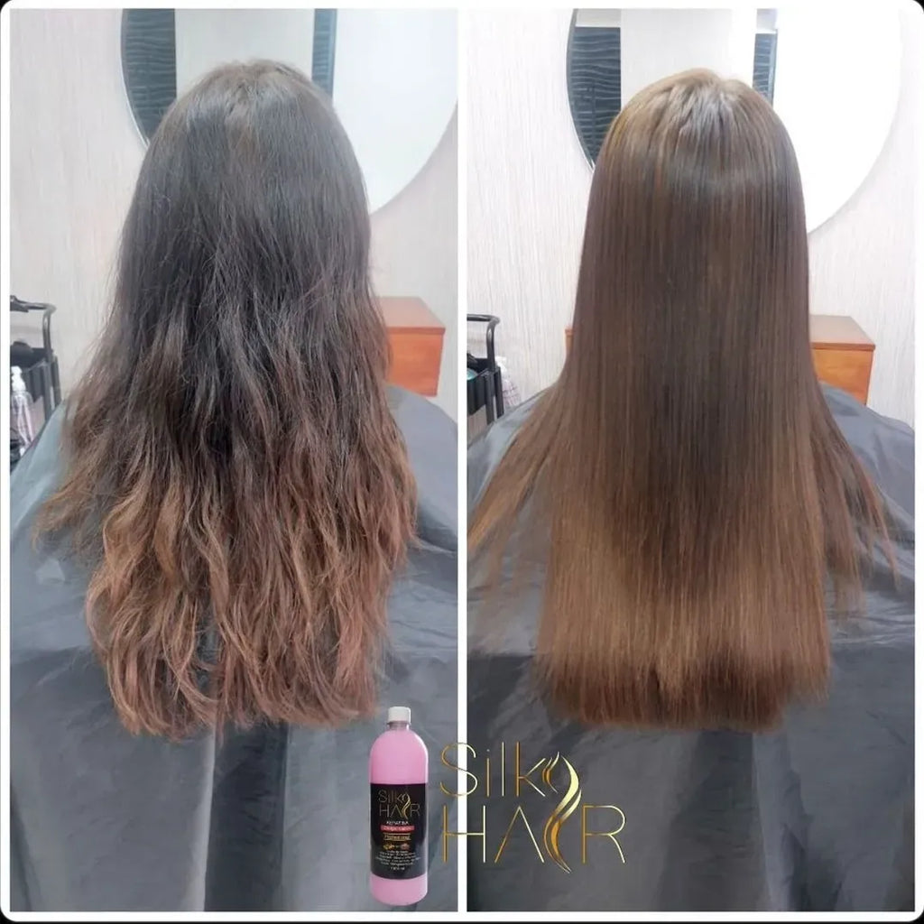 Silk Hair Keratina Brasileña Tratamiento De Alisado 500 Ml