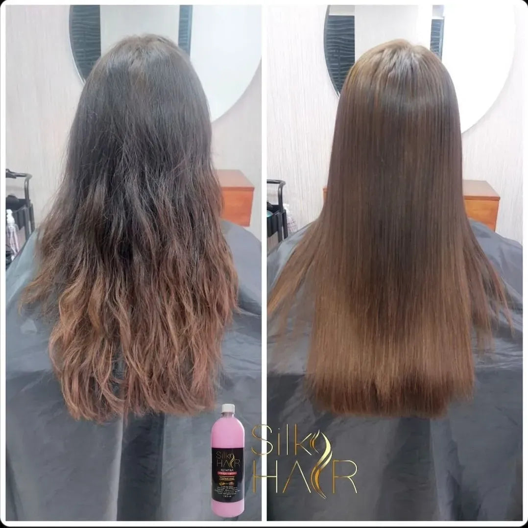 Silk Hair Keratina Brasileña Tratamiento De Alisado 500 Ml